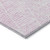 8' X 10' Pink And Ivory Geometric Washable Indoor Outdoor Area Rug