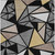 9' X 12' Black Beige And Gray Geometric Washable Indoor Outdoor Area Rug