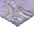 8' X 10' Lavender Lilac And Purple Geometric Washable Indoor Outdoor Area Rug