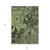 9' X 12' Green and Gray Floral Washable Non Skid Indoor Outdoor Area Rug - 608219089313