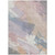9' X 12' Pink Mauve And Lavender Abstract Washable Indoor Outdoor Area Rug