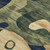 9' X 12' Navy Blue Gold And Olive Green Abstract Washable Indoor Outdoor Area Rug
