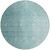 8' Teal Blue And Aqua Round Abstract Washable Indoor Outdoor Area Rug - Teal Blue, Aqua
