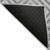 10' X 14' Gray Silver And Ivory Geometric Washable Indoor Outdoor Area Rug