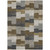 8' X 10' Brown Beige And Ivory Geometric Washable Indoor Outdoor Area Rug