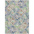 8' X 10' Beige Blue And Green Geometric Washable Indoor Outdoor Area Rug
