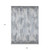 9' X 12' Gray And Ivory Striped Washable Indoor Outdoor Area Rug - Gray, Ivory
