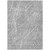 10' X 14' Gray Ivory And Silver Abstract Washable Indoor Outdoor Area Rug