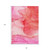 8' X 10' Pink Abstract Washable Non Skid Indoor Outdoor Area Rug - Pink