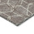 8' X 10' Taupe And Ivory Geometric Washable Indoor Outdoor Area Rug Modern Style - Taupe, Ivory Color