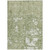 8' X 10' Sage And Ivory Abstract Washable Indoor Outdoor Area Rug - Sage, Ivory