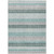 Striped Washable Indoor Outdoor Area Rug
