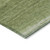 9' X 12' Green And Ivory Abstract Washable Indoor Outdoor Area Rug - 880016612707