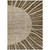 10' X 14' Brown Taupe And Beige Abstract Washable Indoor Outdoor Area Rug