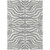 8' X 10' Gray And Ivory Animal Print Washable Indoor Outdoor Area Rug - Gray, Ivory