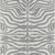 8' X 10' Gray And Ivory Animal Print Washable Indoor Outdoor Area Rug - Gray, Ivory