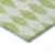 10' X 14' Lime Green And Ivory Geometric Washable Indoor Outdoor Area Rug
