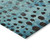 9' X 12' Blue Terra Cotta And Black Abstract Washable Indoor Outdoor Area Rug