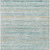 9' X 12' Teal Blue Striped Washable Indoor Outdoor Area Rug