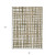 8' X 10' Taupe And Ivory Abstract Washable Indoor Outdoor Area Rug