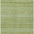 9' X 12' Fern Green And Sage Striped Washable Indoor Outdoor Area Rug