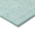 10' X 14' Teal Blue And Aqua Floral Washable Indoor Outdoor Area Rug - 608219395018