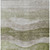 10' X 14' Green And Beige Abstract Washable Indoor Outdoor Area Rug