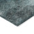 9' X 12' Teal Blue Aqua And Gray Abstract Washable Indoor Outdoor Area Rug - Teal Blue, Aqua, Gray