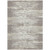 10' X 14' Taupe And Ivory Striped Washable Indoor Outdoor Area Rug