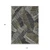 10' X 14' Black Gray And Ivory Floral Washable Indoor Outdoor Area Rug - Black, Gray, Ivory