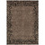 8' X 10' Brown Animal Print Washable Indoor Outdoor Area Rug