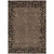 8' X 10' Brown Animal Print Washable Indoor Outdoor Area Rug