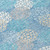 8' X 10' Sky Blue Gray And Ivory Polka Dot Washable Indoor Outdoor Area Rug