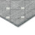 9' X 12' Gray And Ivory Geometric Washable Indoor Outdoor Area Rug Transitional Style - Gray, Ivory Color