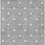 9' X 12' Gray And Ivory Geometric Washable Indoor Outdoor Area Rug Transitional Style - Gray, Ivory Color