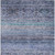 10' X 14' Blue Aqua And Charcoal Floral Washable Indoor Outdoor Area Rug
