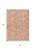 8' X 10' Salmon And Ivory Geometric Washable Indoor Outdoor Area Rug Contemporary Style - Salmon, Ivory Color