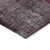 8' X 10' Merlot Burgundy And Gray Patchwork Washable Indoor Outdoor Area Rug