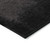 9' X 12' Black And Silver Ombre Washable Indoor Outdoor Area Rug