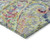 9' X 12' Gray Fern Green And Artichoke Green Paisley Washable Indoor Outdoor Area Rug