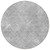 8' Gray And Silver Round Geometric Washable Indoor Outdoor Area Rug