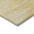8' X 10' Gold And Ivory Abstract Washable Indoor Outdoor Area Rug - Gold, Ivory
