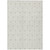 9' X 12' Ivory And Beige Geometric Washable Indoor Outdoor Area Rug Transitional Style - Ivory, Beige Color