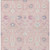 9' X 12' Pink Purple And Gray Oriental Washable Indoor Outdoor Area Rug