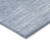 8' X 10' Denim Blue And Blue Abstract Washable Indoor Outdoor Area Rug