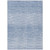8' X 10' Denim Blue And Blue Abstract Washable Indoor Outdoor Area Rug
