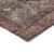 8' X 10' Charcoal Medallion Washable Indoor Outdoor Area Rug