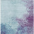 9' X 12' Sky Blue And Purple Abstract Washable Indoor Outdoor Area Rug