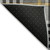 10' X 14' Black Gold And Ivory Plaid Washable Indoor Outdoor Area Rug