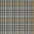 10' X 14' Black Gold And Ivory Plaid Washable Indoor Outdoor Area Rug